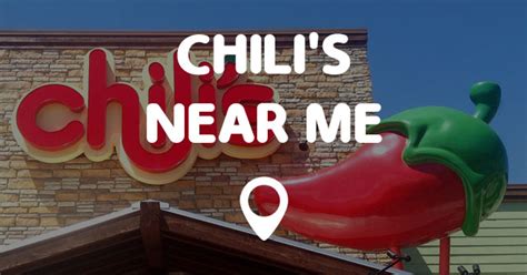 Visit <strong>Chili's Grill & Bar</strong> Pensacola today! Located at 5170 N. . Nearest chilis near me